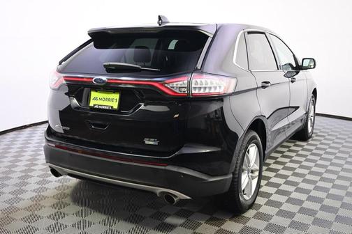 White Platinum Metallic Tri-Coat 2016 Ford Edge SEL