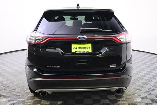 White Platinum Metallic Tri-Coat 2016 Ford Edge SEL