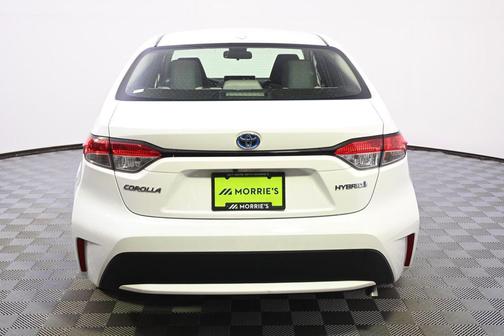 Super White 2021 Toyota Corolla Hybrid LE