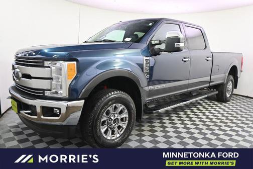 Blue Jeans Metallic 2017 Ford F-350 Lariat