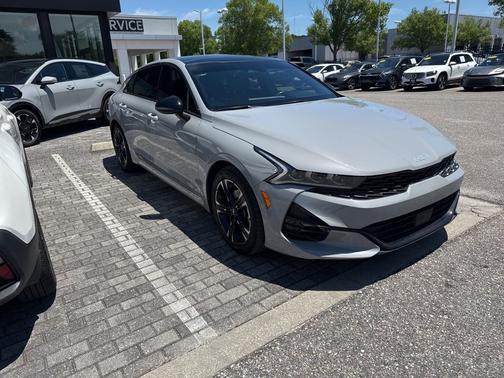 Gray 2024 Kia K5 GT-Line