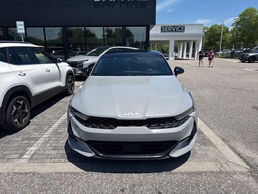 Gray 2024 Kia K5 GT-Line