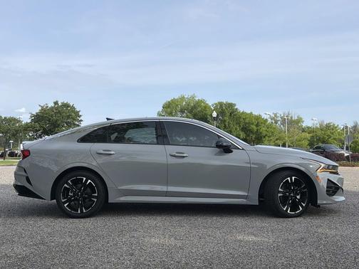 Gray 2024 Kia K5 GT-Line