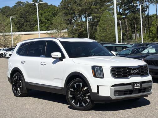 Glacial White Pearl 2023 Kia Telluride SX