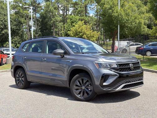 Platinum Gray Metallic 2023 Volkswagen Taos 1.5T S