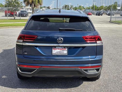 Blue Metallic 2023 Volkswagen Atlas Cross Sport 2.0T SE w/Technology