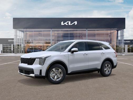 Glacial White Pearl 2026 Kia Sorento LX