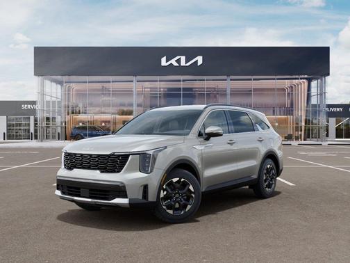 Ivory Silver 2026 Kia Sorento S
