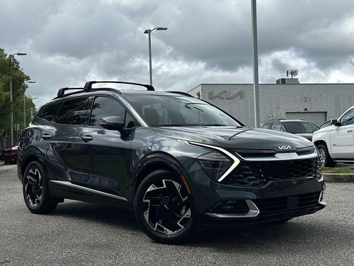 Gray 2023 Kia Sportage SX-Prestige