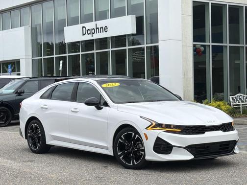 White Pearl 2022 Kia K5 GT-Line