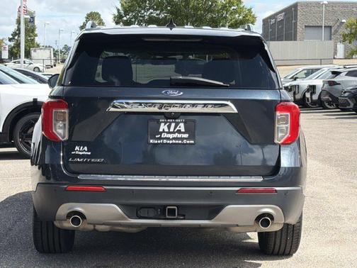 Stone Blue Metallic 2023 Ford Explorer Limited