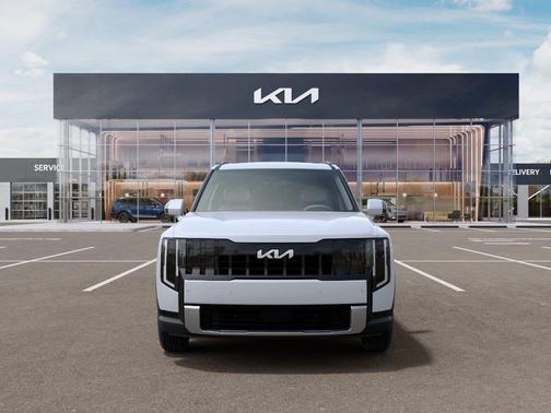 Glacial White Pearl 2027 Kia Telluride Hybrid EX