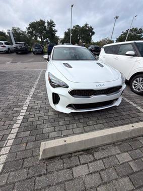 Snow White Pearl 2022 Kia Stinger GT-Line