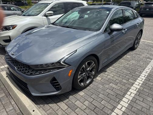 Silver 2021 Kia K5 EX