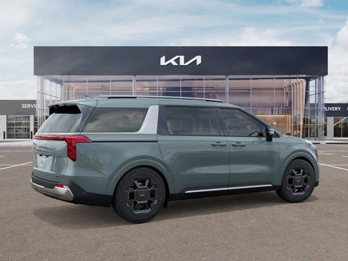 Iceberg Green 2027 Kia Carnival Hybrid SX Prestige