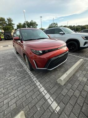 Orange 2024 Kia Soul LX