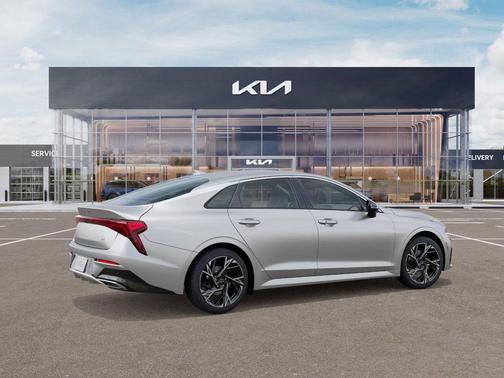 Steel Matte Gray 2026 Kia K5 GT-Line
