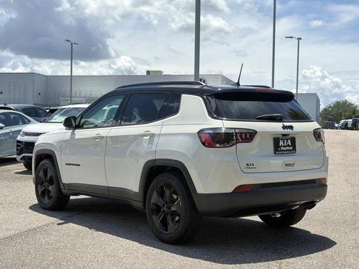White Clearcoat 2021 Jeep Compass Latitude
