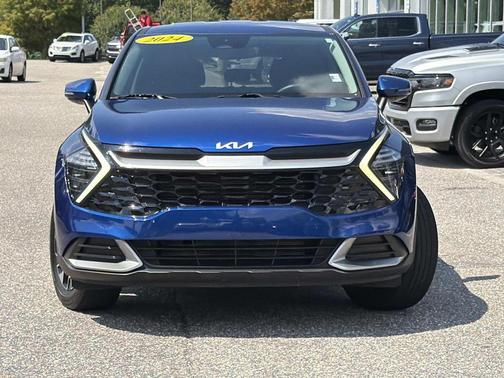 Sapphire Blue 2024 Kia Sportage EX
