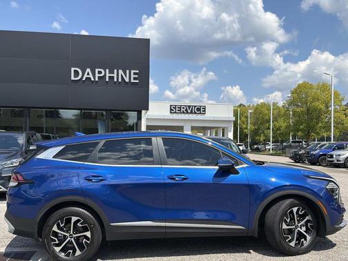 Sapphire Blue 2024 Kia Sportage EX