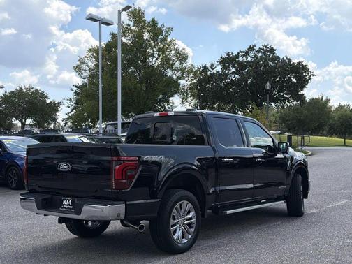 Agate Black Metallic 2025 Ford F-150 Lariat