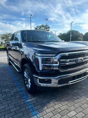 Agate Black Metallic 2025 Ford F-150 Lariat
