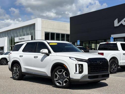 Hyper White 2025 Hyundai PALISADE SEL Premium