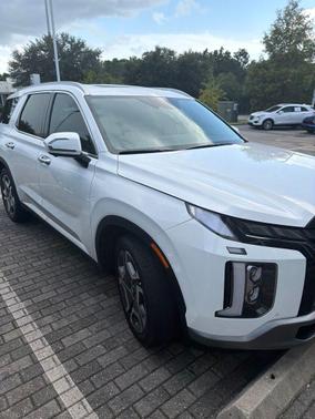 Hyper White 2025 Hyundai PALISADE SEL Premium
