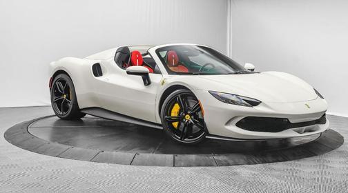2024 Ferrari 296 GTS in Bianco Avus