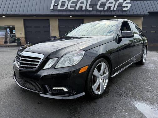 Black 2011 Mercedes-Benz E-Class E 350 Sport 4MATIC AWD 4dr Sedan