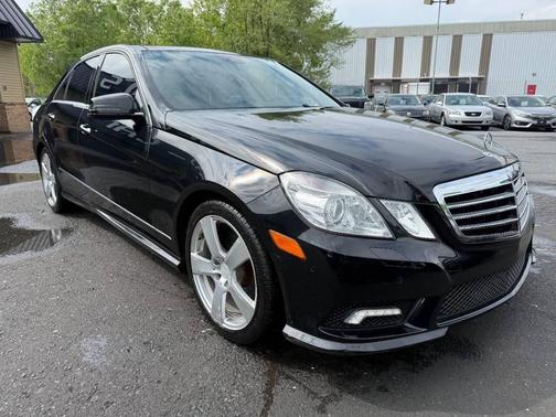 Black 2011 Mercedes-Benz E-Class E 350 Sport 4MATIC AWD 4dr Sedan