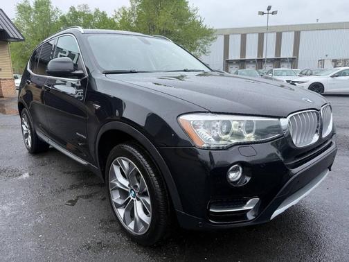 Black 2015 BMW X3 xDrive28d AWD 4dr SUV