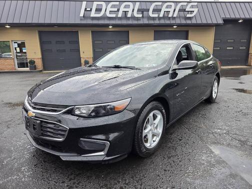 Black 2018 Chevrolet Malibu 1LS