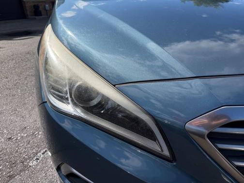 Blue 2017 Hyundai SONATA SE