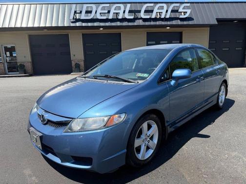 Blue 2009 Honda Civic LX-S