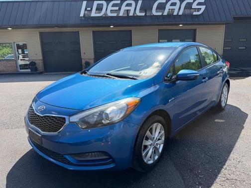 Blue 2014 Kia Forte LX
