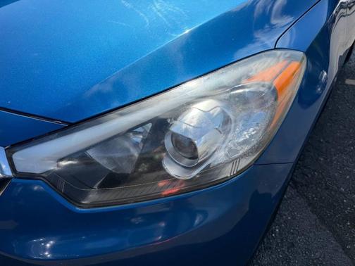 Blue 2014 Kia Forte LX