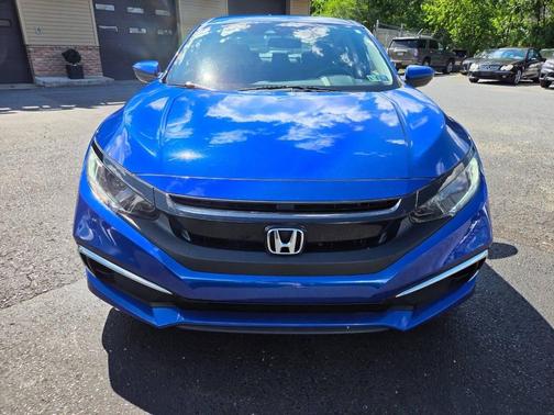 Blue 2021 Honda Civic LX