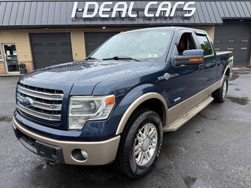 Blue 2013 Ford F-150 King Ranch