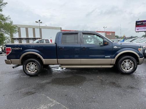 Blue 2013 Ford F-150 King Ranch