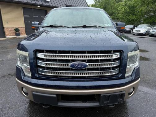 Blue 2013 Ford F-150 King Ranch
