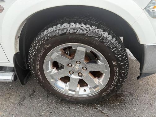 White 2012 RAM 1500 Laramie