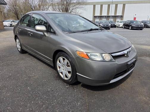 Pewter 2008 Honda Civic LX