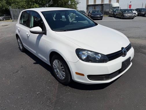 Candy White 2010 Volkswagen Golf 4-Door