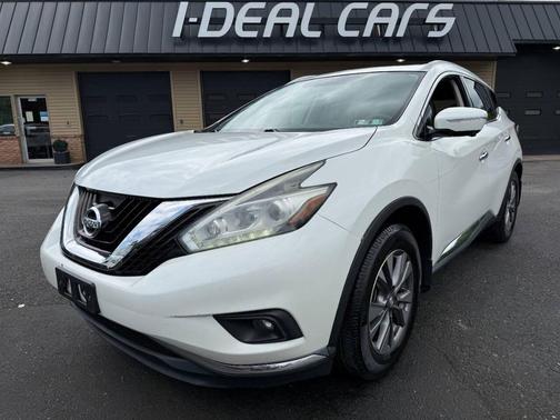 White 2015 Nissan Murano SL