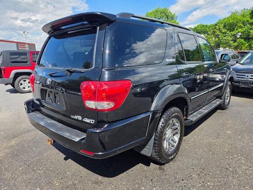 Black 2007 Toyota Sequoia Limited