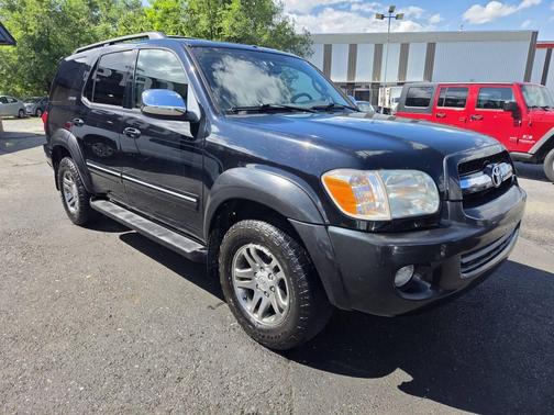 Black 2007 Toyota Sequoia Limited