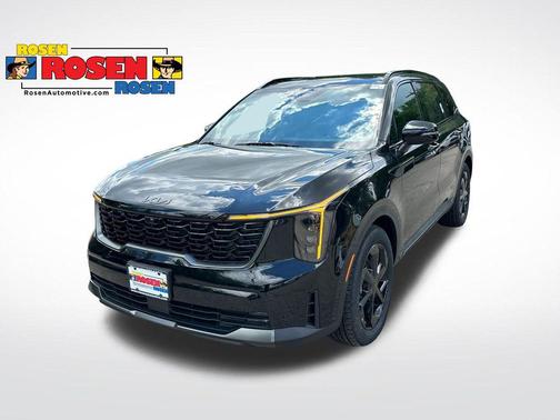 Aurora Black Pearl 2026 Kia Sorento Hybrid SX Prestige