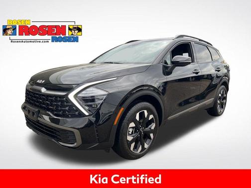 Ebony Black 2024 Kia Sportage X-Line