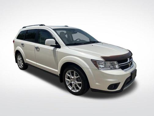 Pearl White Tri-Coat 2014 Dodge Journey Limited